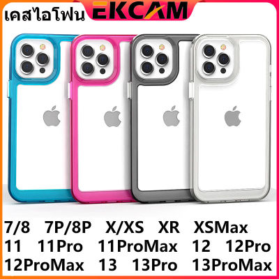 🇹🇭Ekcam 🔝Top OnSaleเคสใสกันกระแทก เคสไอโฟน วัสดุอะคริลิค เคส iphone 7 8 11 12 13 Pro 11promax 12promax 13promax X XR XSMax 7plus 8plus 7P 8P พลัส ไอโฟน