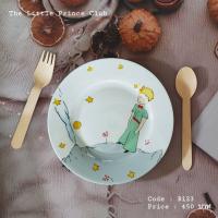 จานเซรามิค ลายเจ้าชายน้อย The Little Prince Flat Plate