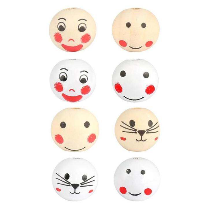 small-wooden-beads-beads-bracelet-making-kit-assorted-smiling-face-wooden-beads-farmhouse-decor-diy-crafts-for-bracelet-necklace-earrings-fashionable