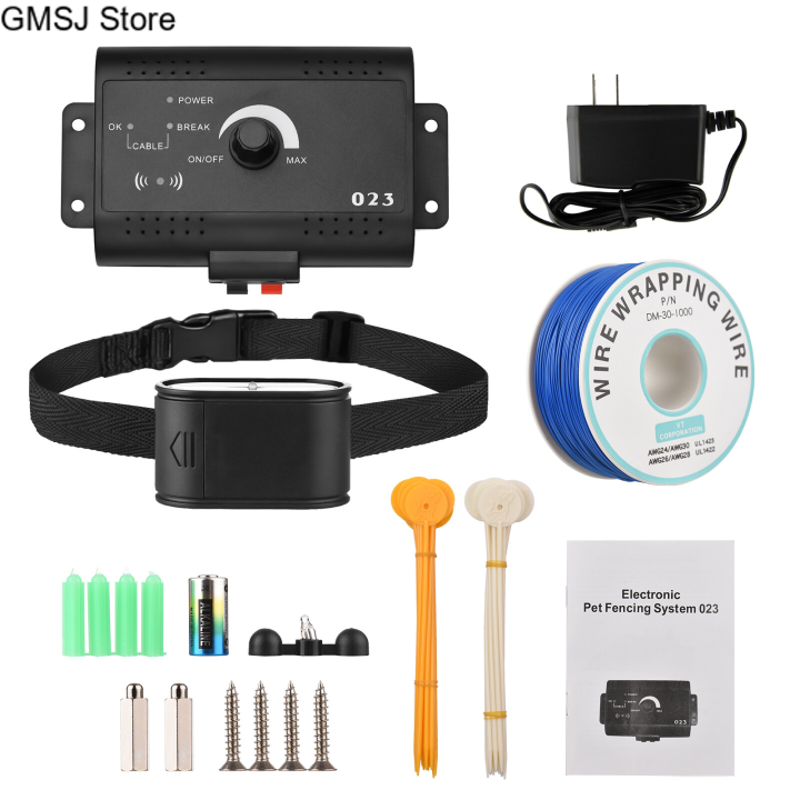 Electronic Pet Fencing System Wireless Electric Dog Fence System