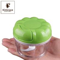 KinGrace-เครื่องปั่นมินิ เครื่องบดกระเทียม บดเนื้อ แบบใช้มือดึง รุ่น ME-J4757