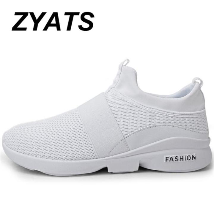 zyats-รองเท้าวิ่งผ้าตาข่ายเทรนด์คลาสสิกสำหรับผู้ชายแนวโน้มแฟชั่นรองเท้าขนาดใหญ่ลำลองต่ำ39-46