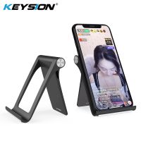 [Universal support] KEYSION การแสดงสดที่ตั้งฐานสำหรับ iPhone 11 XR XS โทรศัพท์มือถือแบบพับเก็บได้ Samsung แท็บเล็ต Xiaomi Redmi LG