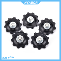 NYABOR 1pcs จักรยานเสือภูเขาจักรยานจักรยานล้อหลัง derailleur GUIDE Roller Jockey Wheel