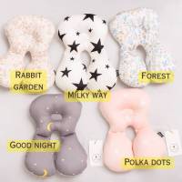 LITTLE SEEDS (ลิตเติ้ลซี๊ด) Neck pillow หมอนหลุมรองคอ (Made in Korea ??) ใช้หนุนนอน หรือหนุนประคองคอบนรถเข็น หรือคาร์ซีท