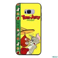 NGGT เคสน่ารักสำหรับ Samsung Galaxy S8 Plus HTOMJ ซิลิคอนนุ่มรูปแบบเคสโทรศัพท์เคส TPU