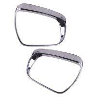 2Pcs Car Rearview Mirror Rain Visor Eyebrow Cover Trim Decoration Fit For Nissan Murano Rogue X-Trail Sport Qashqai Pathfinder