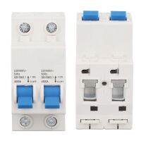 DC Micro Circuit Breaker Leakage Protection Rail Installation DC Circuit Breaker 230V 400V Manual Power Transfer Switch Delicate