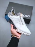 Original Ecco Mens Golf sports running shoes sneakers leather shoes 8220001