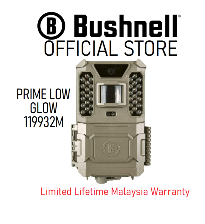 bushnell 24mp prime low glow trail camera