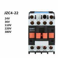 Chnt รีเลย์หน้าสัมผัสรีเลย์รีเลย์ Jzc4-22รีเลย์กลาง Ac220v 380V 110V 36V 24V 2 C16การเปิด/ปิดรีเลย์ควบคุม Ac สามเฟส