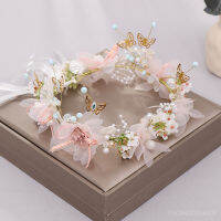 Butterfly Flower Hairband Beam Simple PartyButterfly Flower Hairband Beam Simple Party S6-AK-TH