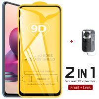 2 in 1 tempered glass for redmi note 10s 10pro glass note 10 s camera protection redmi note10 pro xiaomi 10s screen protector