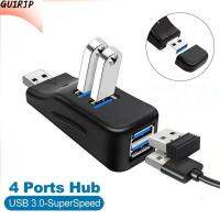 GUIRJP For PC Laptop High Speed Multiport Adapter Splitter USB 3.0 HUB Expander U Disk Reader