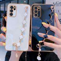 XJ Mall กำไลข้อมืออิเล็กโทรเพลทสุดสรูโคลเวอร์เคสโทรศัพท์สำหรับ Samsung Galaxy S22,S22 Plus,S22อัลตร้า,S21,S21 Plus,S21อัลตร้า,S21 FE,S20,S20 Plus,S20อัลตร้า,ฝาหลัง S20 FE นุ่ม