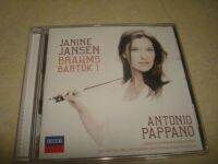 CD Brahms Bartokไวโอลินคอนแชร์โตJanine Jansen CD