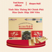 Tinh Dầu Thông Đỏ Chính Phủ Hàn Quốc Red Pine Jeok Songwon Hộp 180 Viên