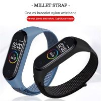 Gelang pengganti tali silikon untuk Xiaomi Mi Band 4 5 6 7 gelang jam tangan pintar olahraga tali gelang