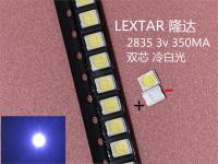 【】 First Follow Shop LEXTAR 2835 3528 1210 3V 1W-2W LED แบบ SMD ของแท้50ชิ้นสำหรับซ่อมทีวีไฟหลังจอ LCD สีขาวเย็น