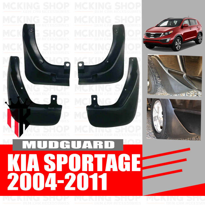 Kia Sportage 20042011 Mudguard / Mud guard Mudflap / Mud Flap With
