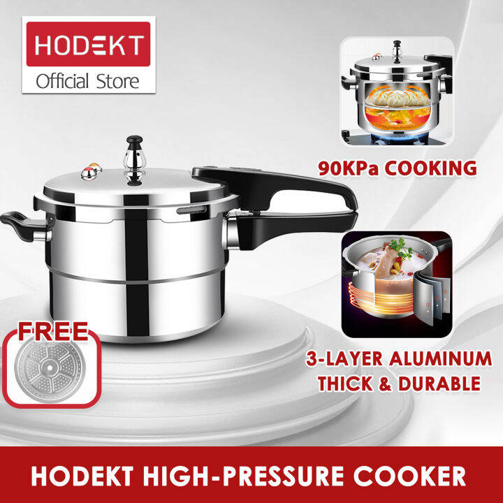 HODEKT Pressure Cooker 5L 9L Stainless Steel High Pressure Cooker