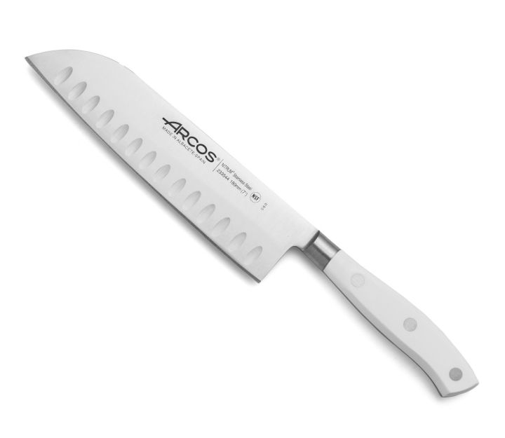 ARCOS SPAIN 233524 SANTOKU KNIFE RIVIERA BLANC 180MM