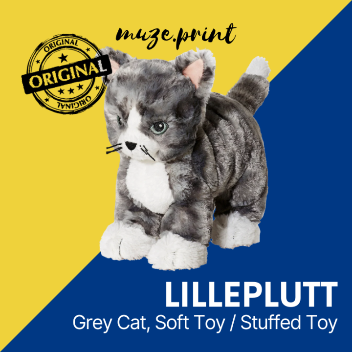 ikea soft toy cat