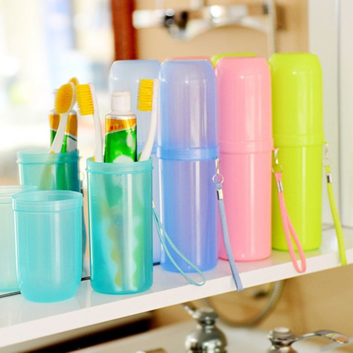 creative-mouthwash-mug-portable-toothpaste-holder-case-travel-portable-toothpaste-toothbrush-organizer