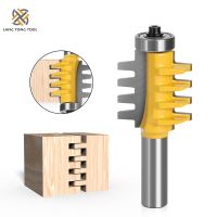 6mm 1/4－8mm 12mm 1/2－Shank Finger Joint Glue Router Bit Milling Cutter Mortaise Tenon knife Cone Woodwork Cutters เครื่องมือ LT070