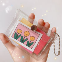 Id Card Holder Mini Coin Purse Coin Purse Card Holder Wallet Transparent Waterproof Coin Purse