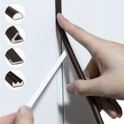 5M Home Soundproof Gap Filler Anti Collision Weather Stripping Sealing Strip Draught Excluder Door Window