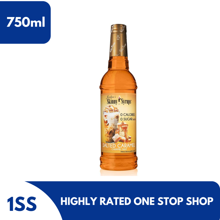 Jordan's Skinny Syrup Salted Caramel, 750ml Lazada PH