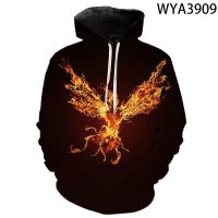 Men Women Children Fashion Hoodies Phoenix 3D Printed Sweatshirts Pullover Long Sleeve Boy Girl Kids Streetwear Casual Coat