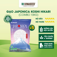 10kg Gạo Nhật Japonica Koshi Hakari thơm ngon hảo hạng - Vinaseed