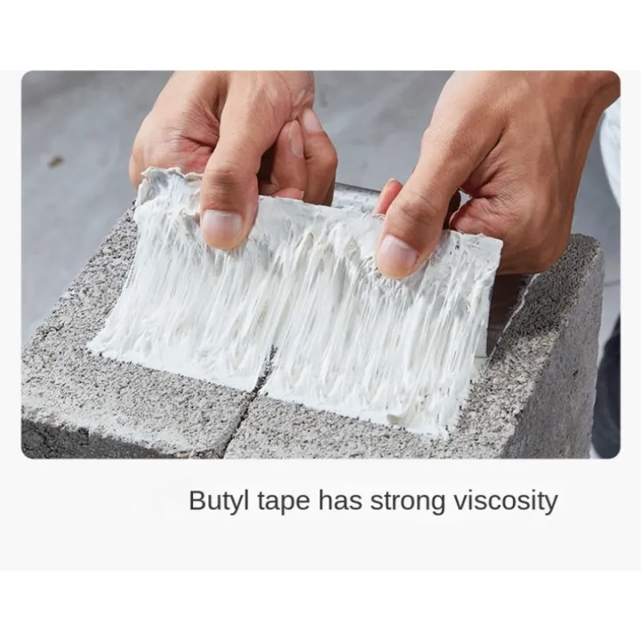 waterproof-tape-butyl-tape-wound-leak-blocking-square-waterproof-kitchen-toilet-pipe-crack-tape-resistant-to-high-temperature