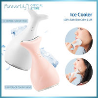 foreverlily Cold Roller Cooler Facial Massager ผลิตภัณฑ์ดูแลผิวค้อนยกผิวหดรูขุมขนยาวนานความหนาวเย็นการดูแลผิวหน้าเครื่องนวดความงาม