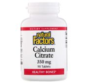 Spot U.S. Natural Factors Calcium Citrate High Absorption Tablets Supplement 350mg 90 Kitchen supplies