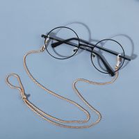 Punk Chain Sunglasses Chain Neck Cord Beads Reading Glasses Holder Chic Fashion Women Mask Strap Drpshipping