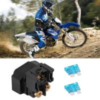 【ราคาต่ำสุด】Starter Solenoid Relay for Yamaha 350/400/450 Grizzly ATV Starter Relay Kodiak Raptor ATV Black