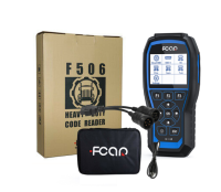 Fcar F506 Pro สแกนเนอร์รถบรรทุกดีเซลรถบรรทุกหนักและรถสแกนเนอร์ OBD2 2 In 1สำหรับรถบัสรถขุดเครื่องมือวินิจฉัย OBD2มืออาชีพ