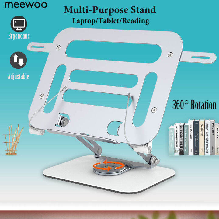 Meewoo Laptop Stand Book Stand Multifunction Adjustable Reading Stand ...
