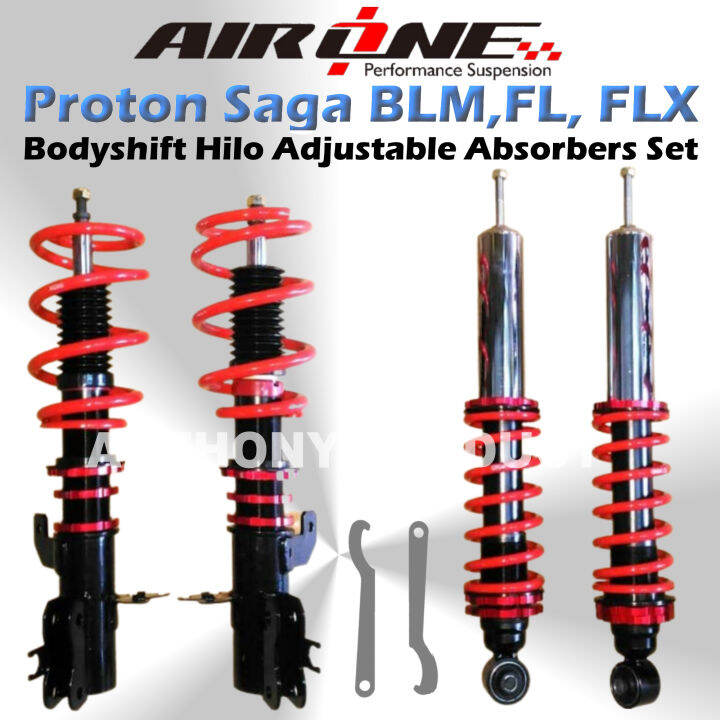 Proton Saga BLM FL FLX Body Shift High Low Adjustable Absorber Lazada