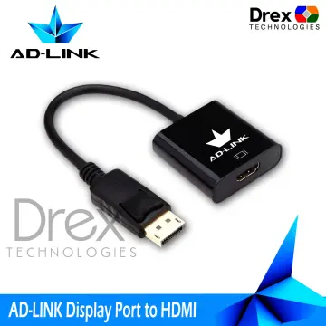 Game One - Ad-Link Display Port to HDMI 1.8m Cable - Game One PH
