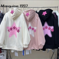 Marquise1997 เสื้อฮู้ด เสื้อแขนยาวอบอุ่น หลวมและสบาย คลาสสิค ทันสมัย สบาย สไตล์ WWY23A0S59 43Z231024