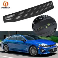 ฝาครอบป้องกันดูดอากาศเครื่องยนต์รถสำหรับ Kia Optima K5 2020 2021สีดำสติกเกอร์ช่องระบายอากาศอุปกรณ์ตกแต่งรถยนต์