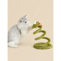 Cat snake doll ตุ๊กตาสำหรับสัตว์เลี้ยง ตุ๊กตาสำหรับแมว ตุ๊กตางูเกลียว 18x18 cm ST221011-7