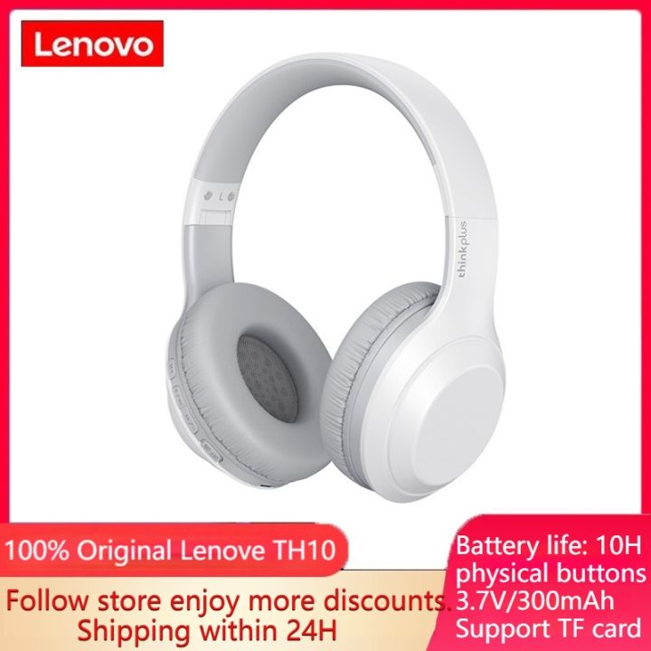 Lenovo TH10 Wireless Bluetooth Headphones Waterproof Hybrid Active ...