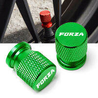 สำหรับฮอนด้า FORZA 125 250 300 350 750อุปกรณ์เสริมอะลูมิเนียมวาล์วยางรถยนต์ฝาฝาครอบพอร์ตลม