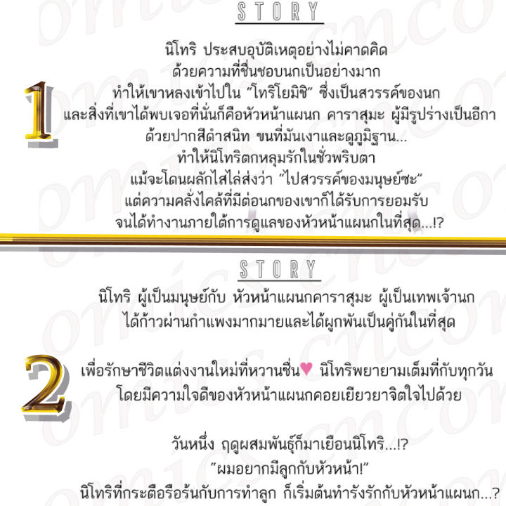 การ์ตูนวาย-a4-ผมเป็นอีกาล่ะ-เลือก