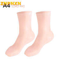 [ZNPNXN] 1คู่ Feet Care ถุงเท้าซิลิโคนเจลให้ความชุ่มชื้นส้นถุงเท้า Foot Care Protectors